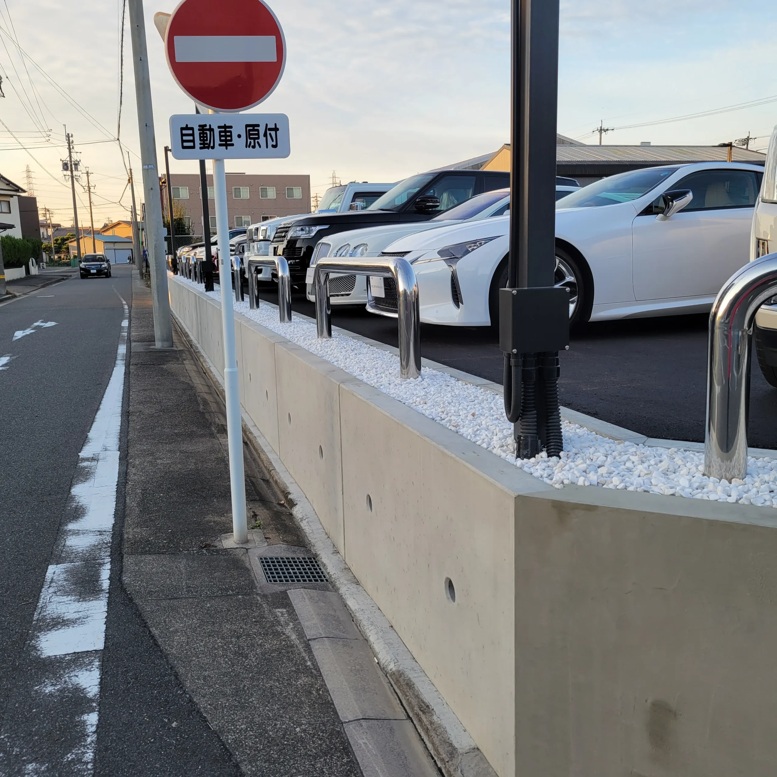 名古屋港区展示場（舗装2）